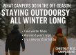 Staying outdoorsy all winter long