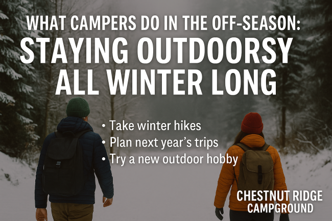 Staying outdoorsy all winter long